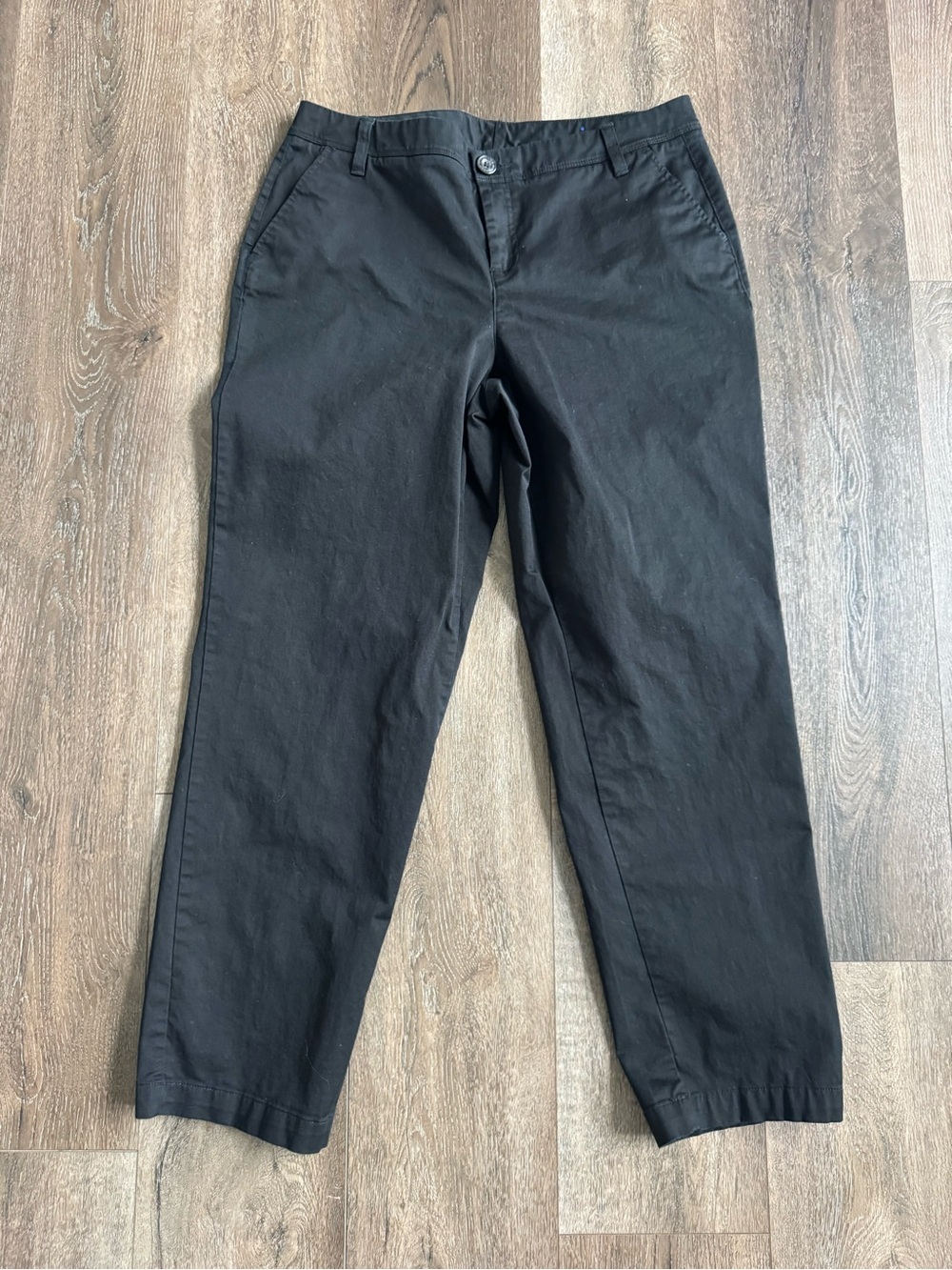Le Tigre Black Straight-Leg Chino Pants Women’s size 12
